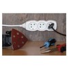 Emos Extension cable 5 m / 6 sockets / baltas / PVC / 1.5 mm2