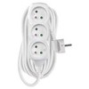 Emos Extension cable 7 m / 3 sockets / baltas / PVC / 1.5 mm2