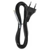 Emos Laidas su elektros kištuku 2m/2x0.5mm juodas