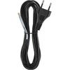 Emos Flexo PVC cord 2×0,75mm2, 3m, juodas