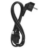 Emos Flexo PVC cord 3×0,75mm2 to PC, 1,5m, juodas