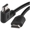 Emos HDMI 2.0 high speed cable A fork - A fork 90° 5 m