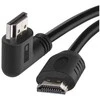 Emos HDMI 2.0 high speed cable A fork - A fork 90° 3 m