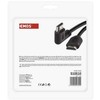 Emos HDMI 2.0 high speed cable A fork - A fork 90° 5 m
