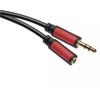 Emos JACK cable 3.5mm stereo, fork - 3.5mm socket 5m