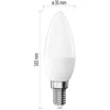 LED žvakės formos lemputė E14 Emos 4.2W/470lm 6000K