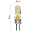 LED lemputė G4 12V JC 2W 210lm, šiltai balta, 3000K, EMOS