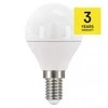 LED lemputė EMOS Lighting E14, 220-240V, 5W, 470lm, 2700k, šiltai balta, 30000h, Mini Globe 45x78mm