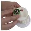 Emos LED cemetery candle, 12,5 cm, 2x C, indoor and outdoor, vintage, timer