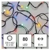 Kalėdų žiburiai Emos 80 LED spalvinga