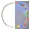 LED girlianda NANO, 3Vac (2xAA), 1.9m, 20 x LED, įvairių spalvų LED, su laikmačiu, EMOS