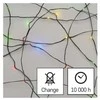 Emos LED Christmas nano chain žalias, 4 m, indoor and outdoor, multicolor, timer