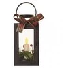 Emos LED decoration - Christmas lantern with candle
