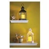 Emos Led komercinės žibintai Žvakė 24cm 3xAA, derliaus, laikmatis Juodas DCLV02