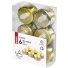 Emos LED decoration - tea light auksinis, CR2032, indoor, vintage, 6 pcs