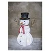 Emos LED folding snowman, 90 cm, indoor and outdoor, cold baltas