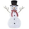 Emos LED folding snowman, 90 cm, indoor and outdoor, cold baltas