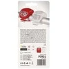 „Emos“ LED priekinis galinis dviračio žibintas P3921 ant 2 × CR2032, 10 lm