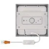 Emos LED luminaire NEXXO, square, baltas, 7,6W, with CCT change