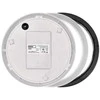 Sieninis šviestuvas Emos LED luminaire ZURI, round b/w 14W neutral baltas