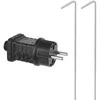 Emos LED medžio, 120 cm, indoor and outdoor, warm baltas, timer