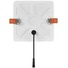 Emos LED recessed luminaire VIXXO, square, baltas, 13,5W neut.b.,IP65