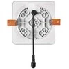 Emos LED recessed luminaire VIXXO, square, baltas, 7,5W neutr.b.,IP65