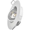 Emos LED spotlight SIMMI baltas, circle 5W neutral baltas