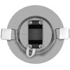 Emos LED spotlight SIMMI sidabrinis, circle 5W warm baltas