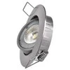 Emos LED spotlight SIMMI sidabrinis, circle 5W neutr. Baltas