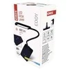 Emos LED table lamp EDDY, juodas