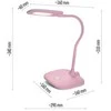 Emos LED table lamp STELLA, pink