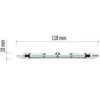 Emos Linear halogen bulb J118 140W R7s warm baltas
