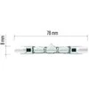 Emos Linear halogen bulb J78 120W R7s warm baltas