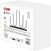 Emos Metal LED candle holder juodas, 40 cm, 2x AA, indoor, warm baltas