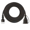 Extension cable 1 socket 3x2.5 mm2 10 m juodas P01710R EMOS