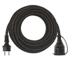 Extension cable 1 socket 3x2.5 mm2 10 m juodas P01710R EMOS