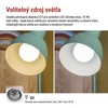 EMOS POPPY Table Lamp for E27 Bulb, Žalias