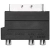 Emos SCART to 3x CINCH SVHS adapter
