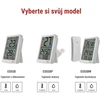 EMOS Skaitmeninis termometras with Hygrometer, Wired Sensor, Alarm Clock E0558P