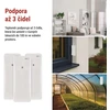 EMOS Skaitmeninis termometras with Hygrometer, Wireless Sensor, Alarm Clock, and Date Ekranas E0558W