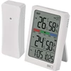 EMOS Skaitmeninis termometras with Hygrometer, Wireless Sensor, Alarm Clock, and Date Ekranas E0558W