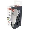 „Emos GoSmart“ LED lemputė A60 / E27 / 11 W / 1050 lm / RGB / Reguliuojama šviesa / „Wi-Fi“ / ZQW515R