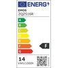 Emos GoSmart Żarówka LED A65 / E27 / 14 W (94 W) / 1 400 lm / RGB / ściemnialna / Zigbee / ZQZ516R