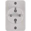 3-vietis skirstytuvas el.lizdui Emos 250V/25A baltas