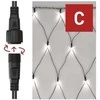 LED girlianda/tinklas, 30Vdc, 2x1.5m, 160 X LED, šaltai balta, sujungiama, be maitinimo šaltinio, EMOS