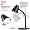 EMOS TARA LED Table Lamp, Juodas