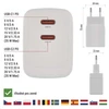 Emos Universal USB adapter GaN to PD 35 W max.