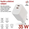 Emos Universal USB adapter GaN to PD 35 W max.