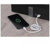 Emos USB-A 2.0 / Lightning MFi charging/data cable, 1 m, baltas